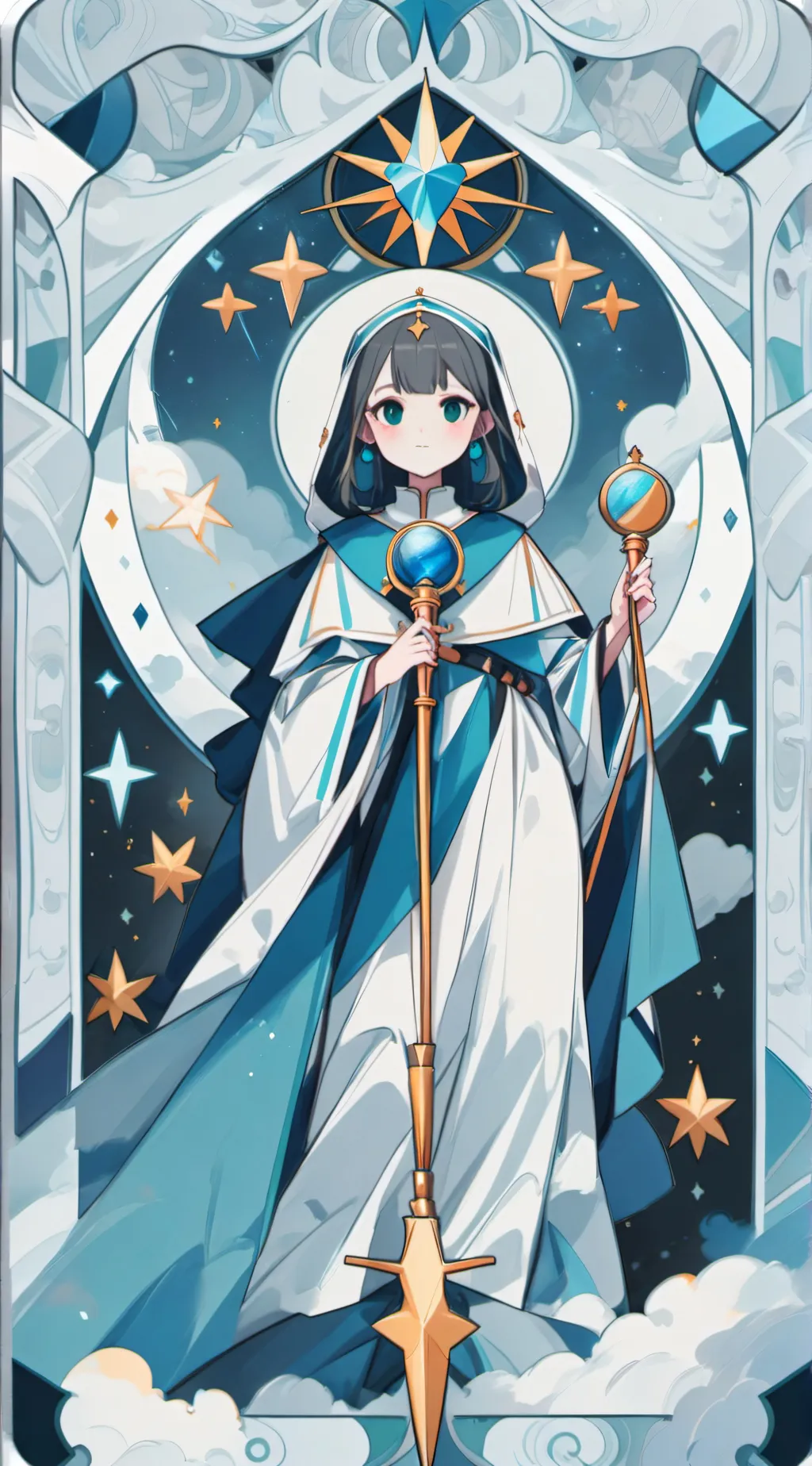 ai character: Seraphine background