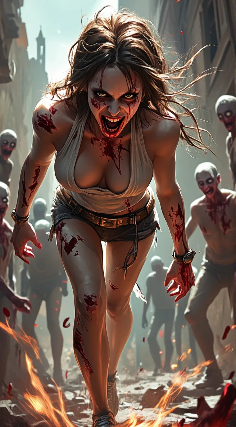 ai character: undead background