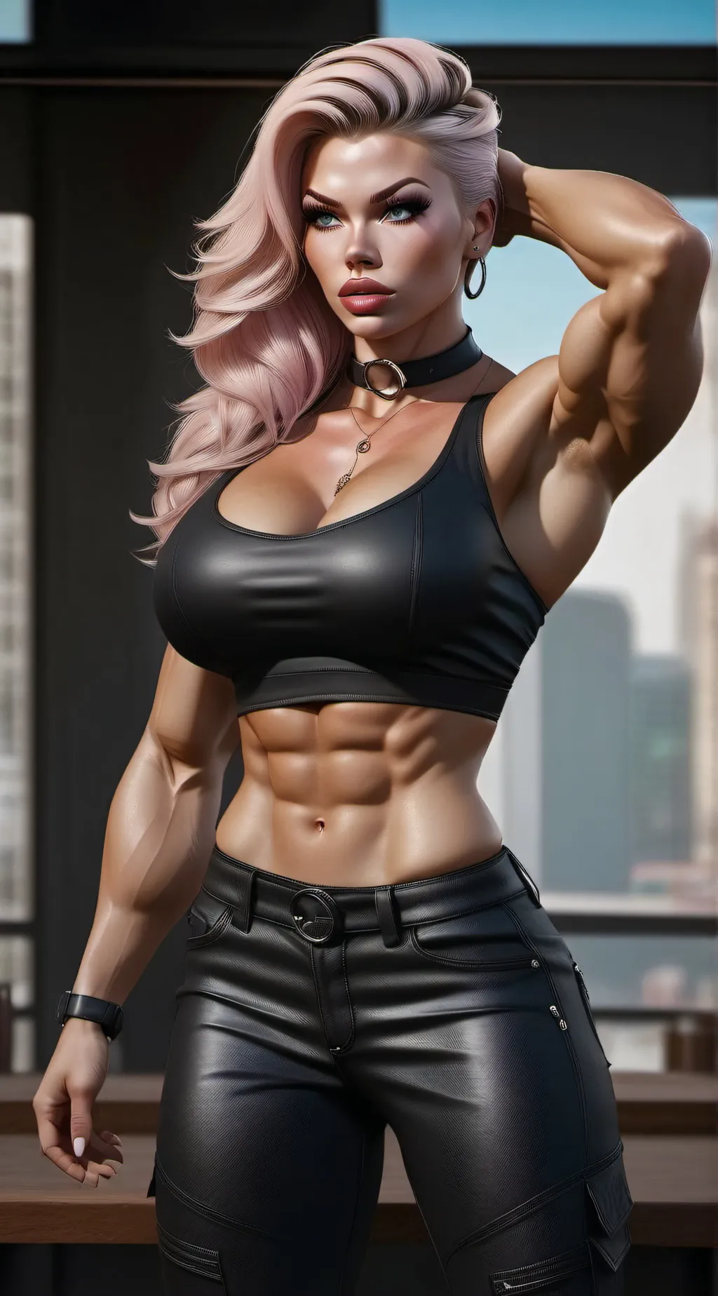 ai character: Gwen Stacy background