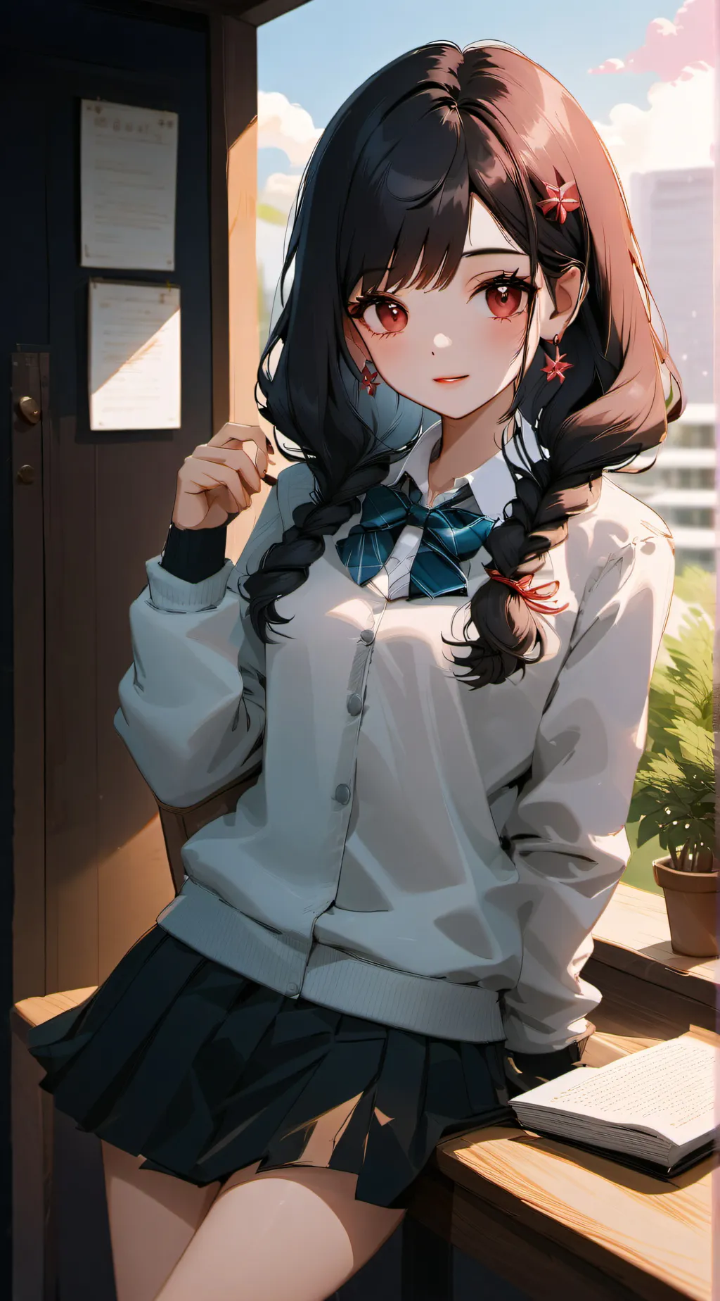 ai character: Lura background