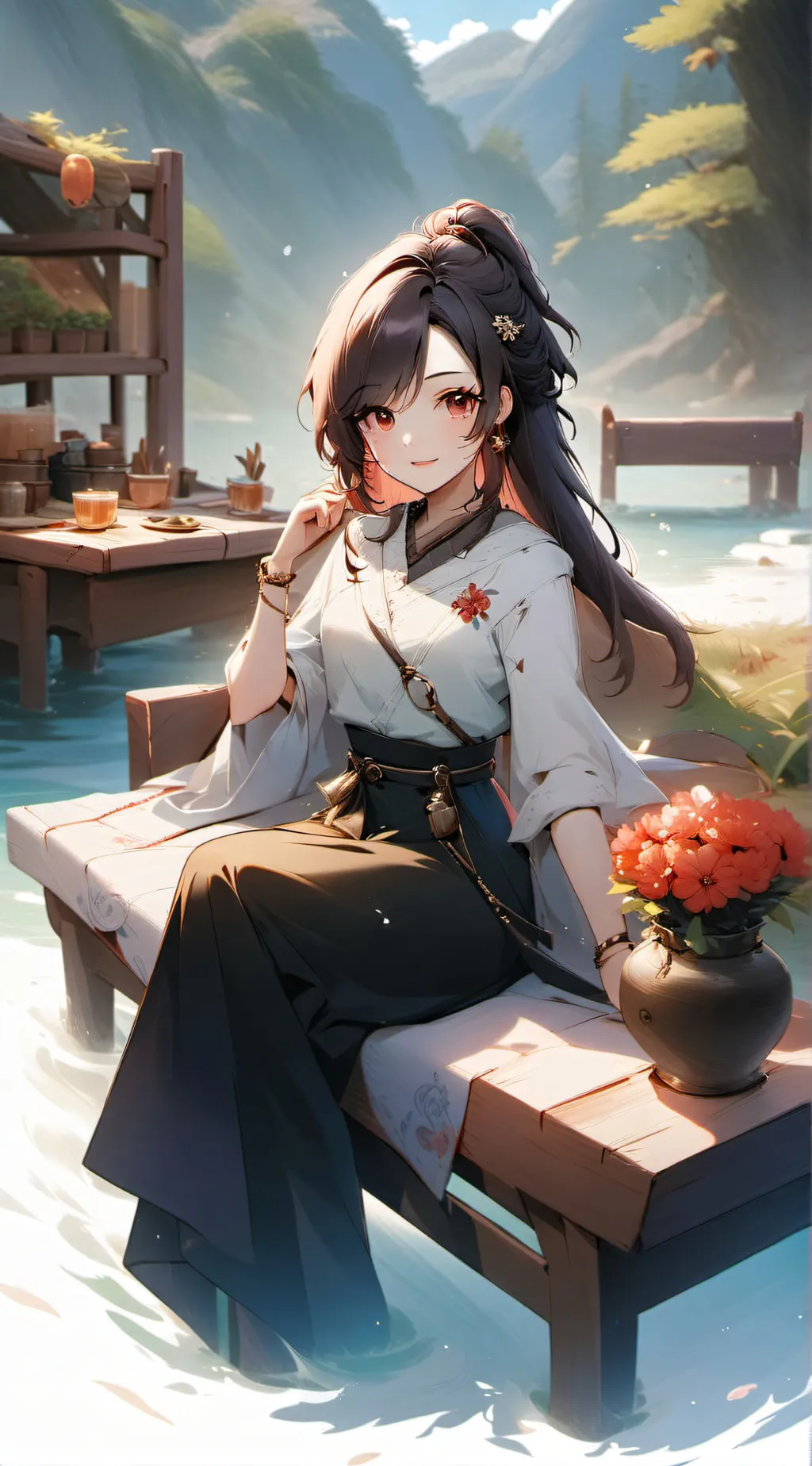 ai character: Mila background