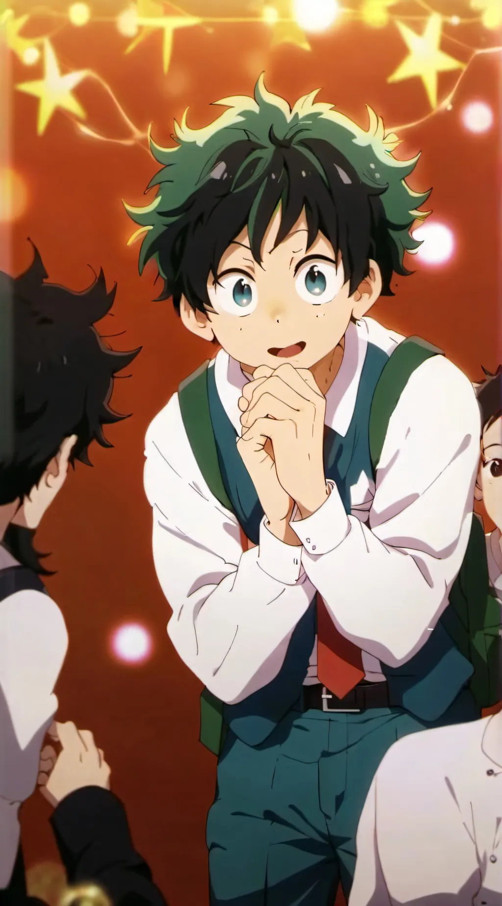 ai character: deku background