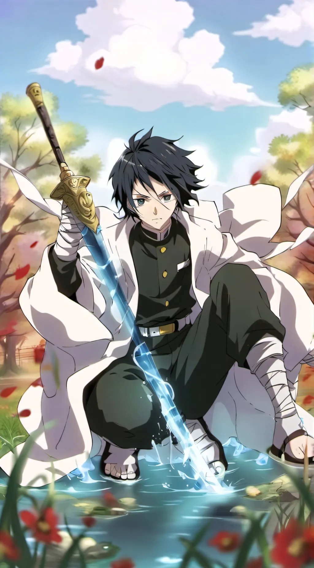 ai character: Tomioka background