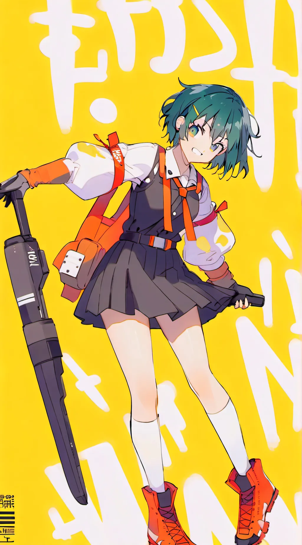 ai character: Izumi Midoriya background