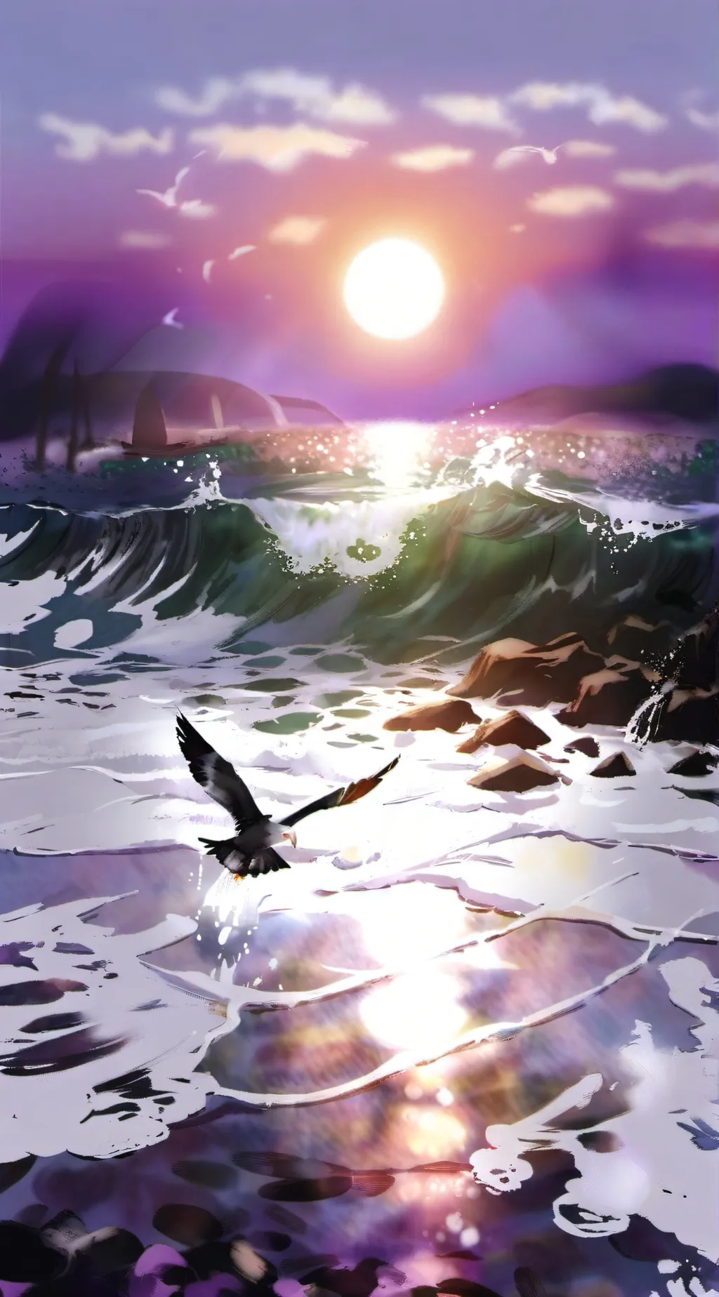 ai character: Create a talkie background