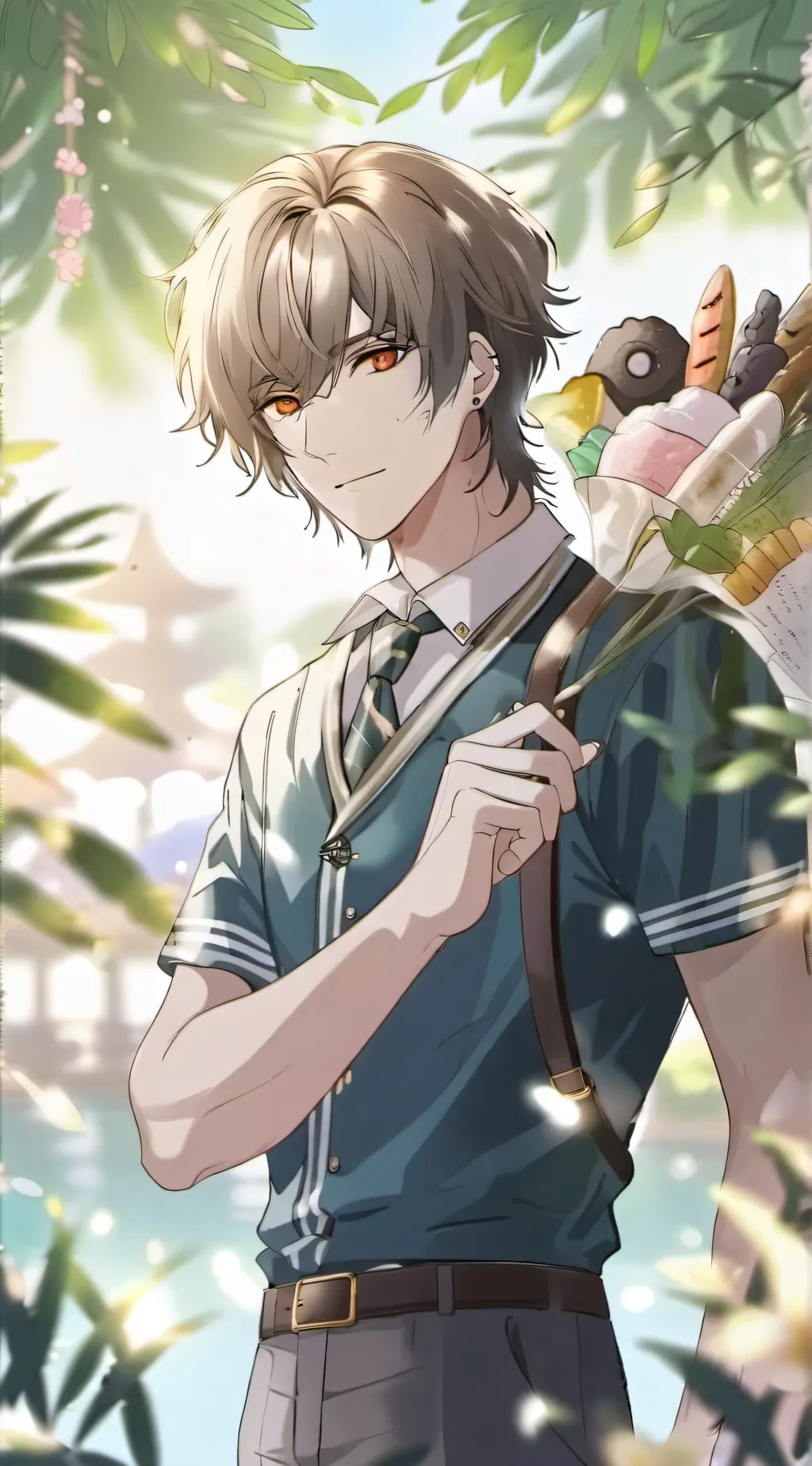 ai character: Rawrman background