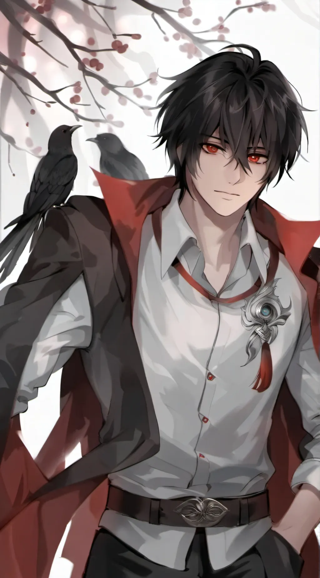 ai character: Aaron  background