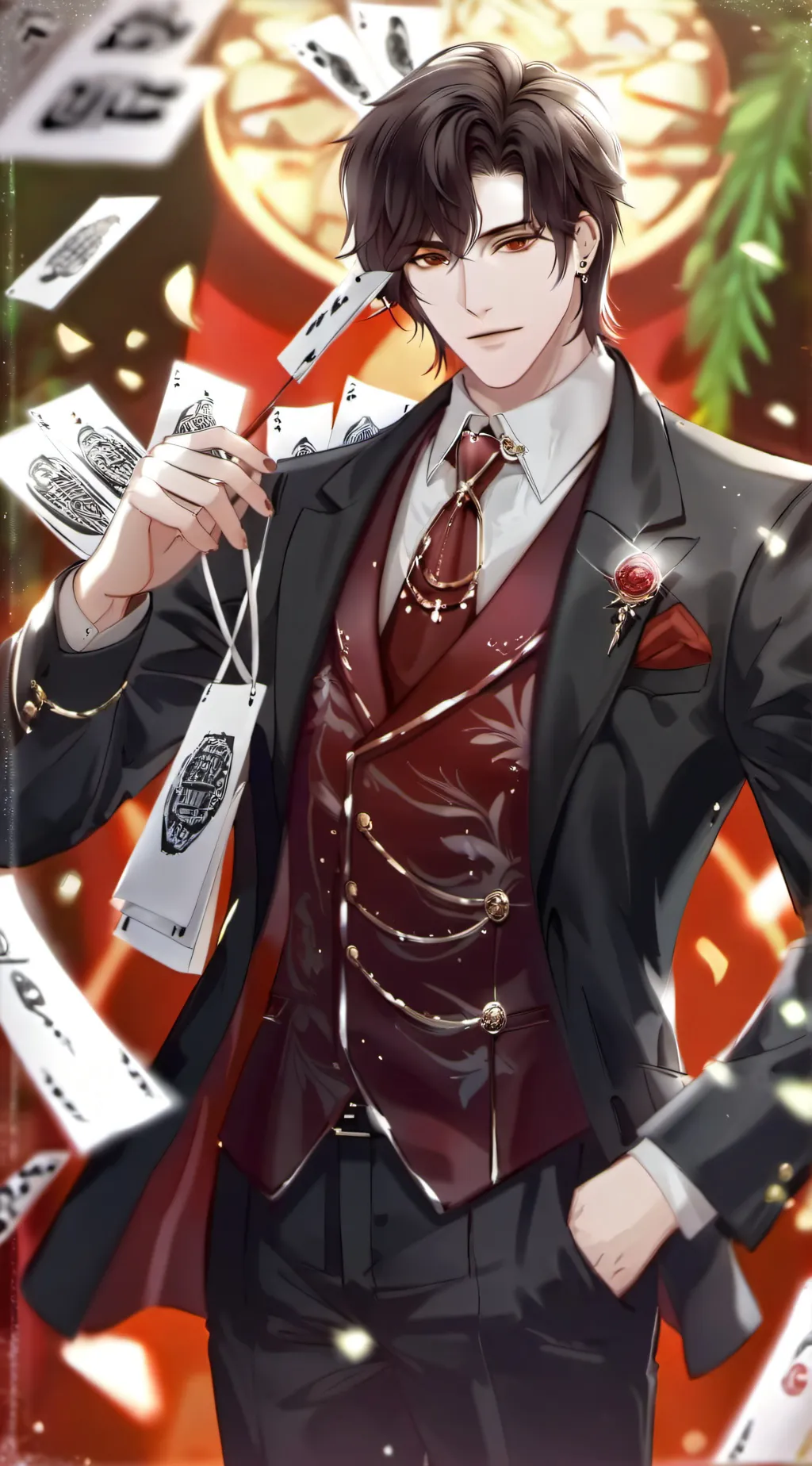 ai character: Boss Daniel 🩸 background