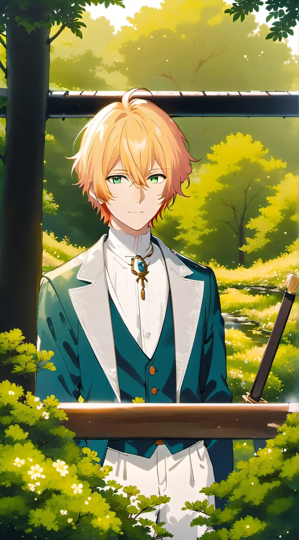 ai character: Zane  background