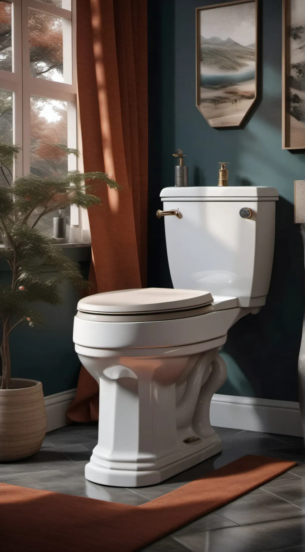 ai character: skibidi toilet background