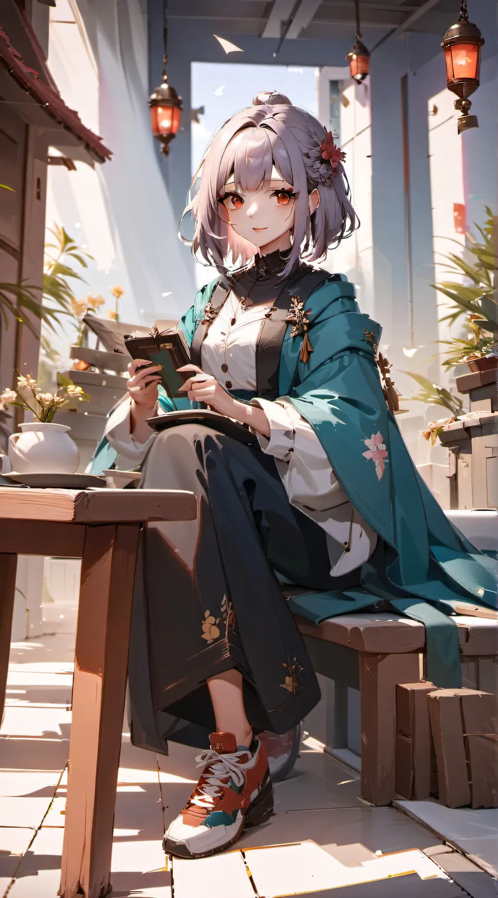 ai character: Melissa Ference🍑 background