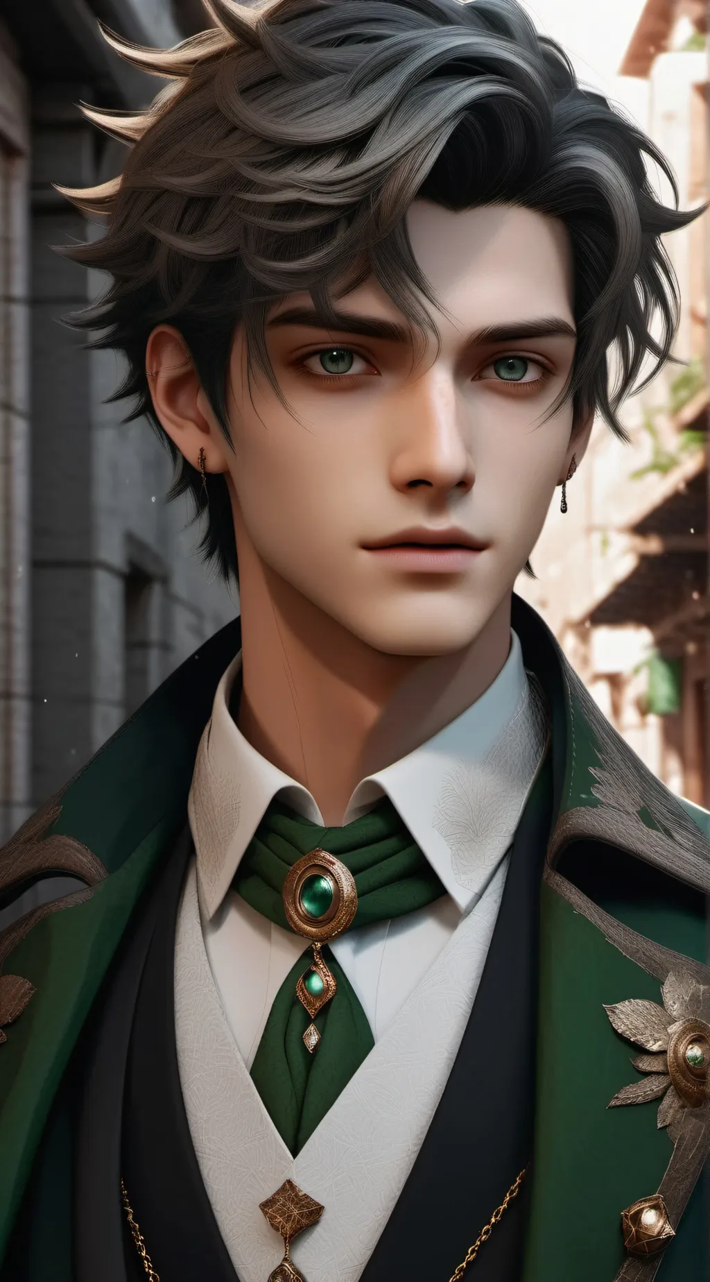 ai character: Leonard background