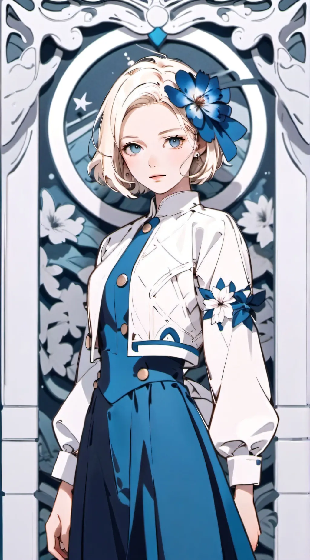 ai character: kara background