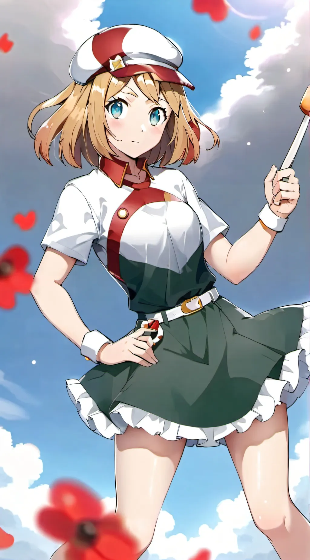 ai character: Serena  background