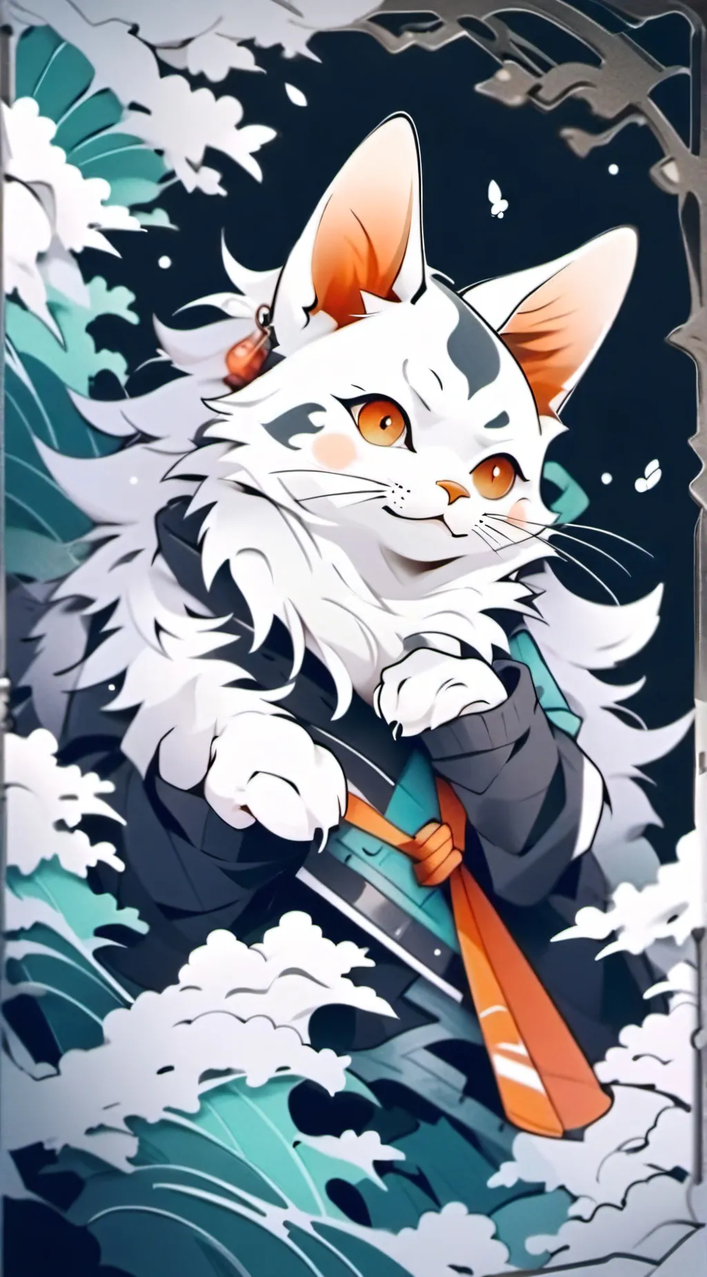 ai character: furry background