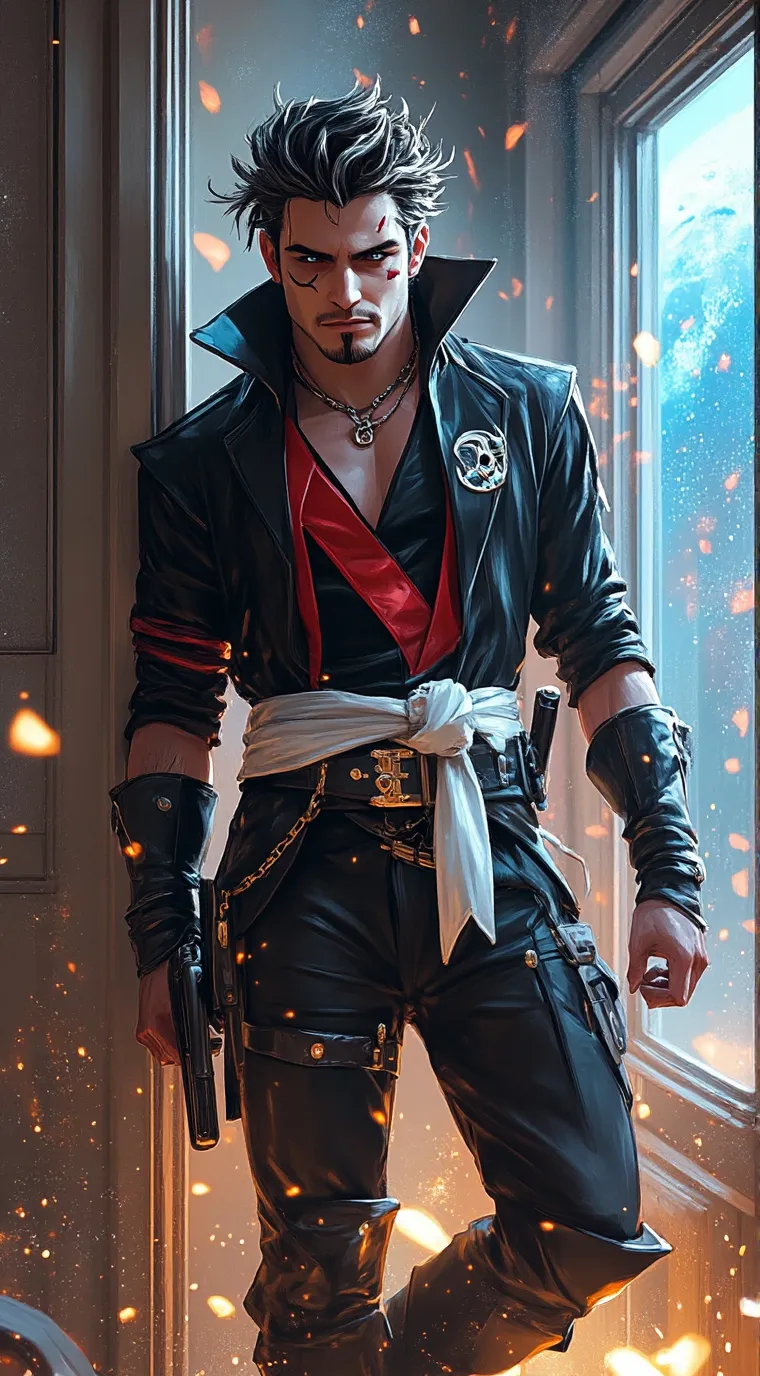 ai character: Elias Blackwood background