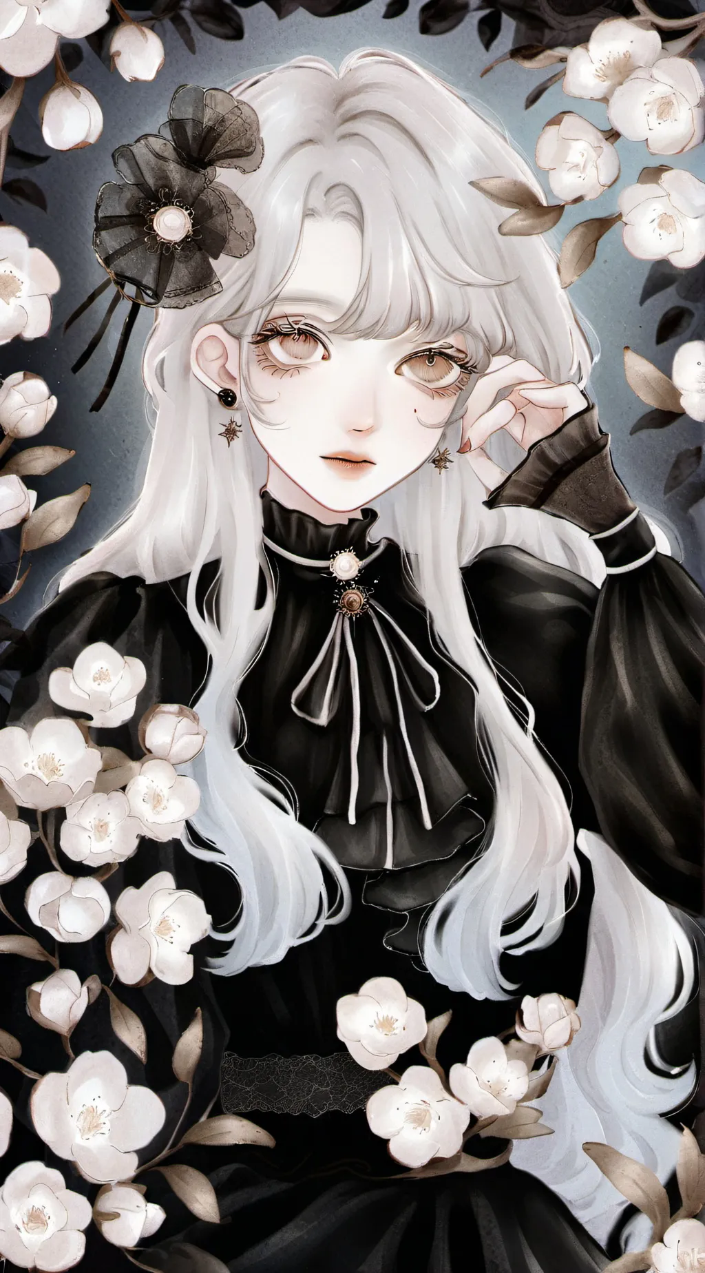 ai character: mad background