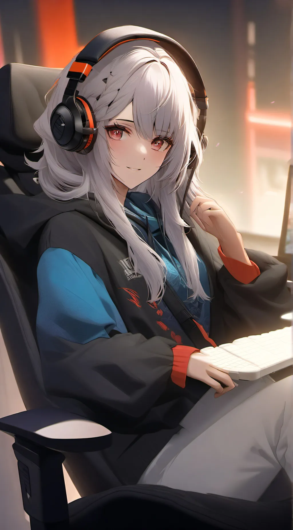 ai character: Melany background