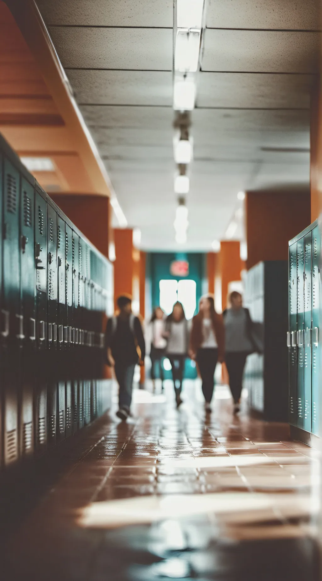 ai character: avg school in US background