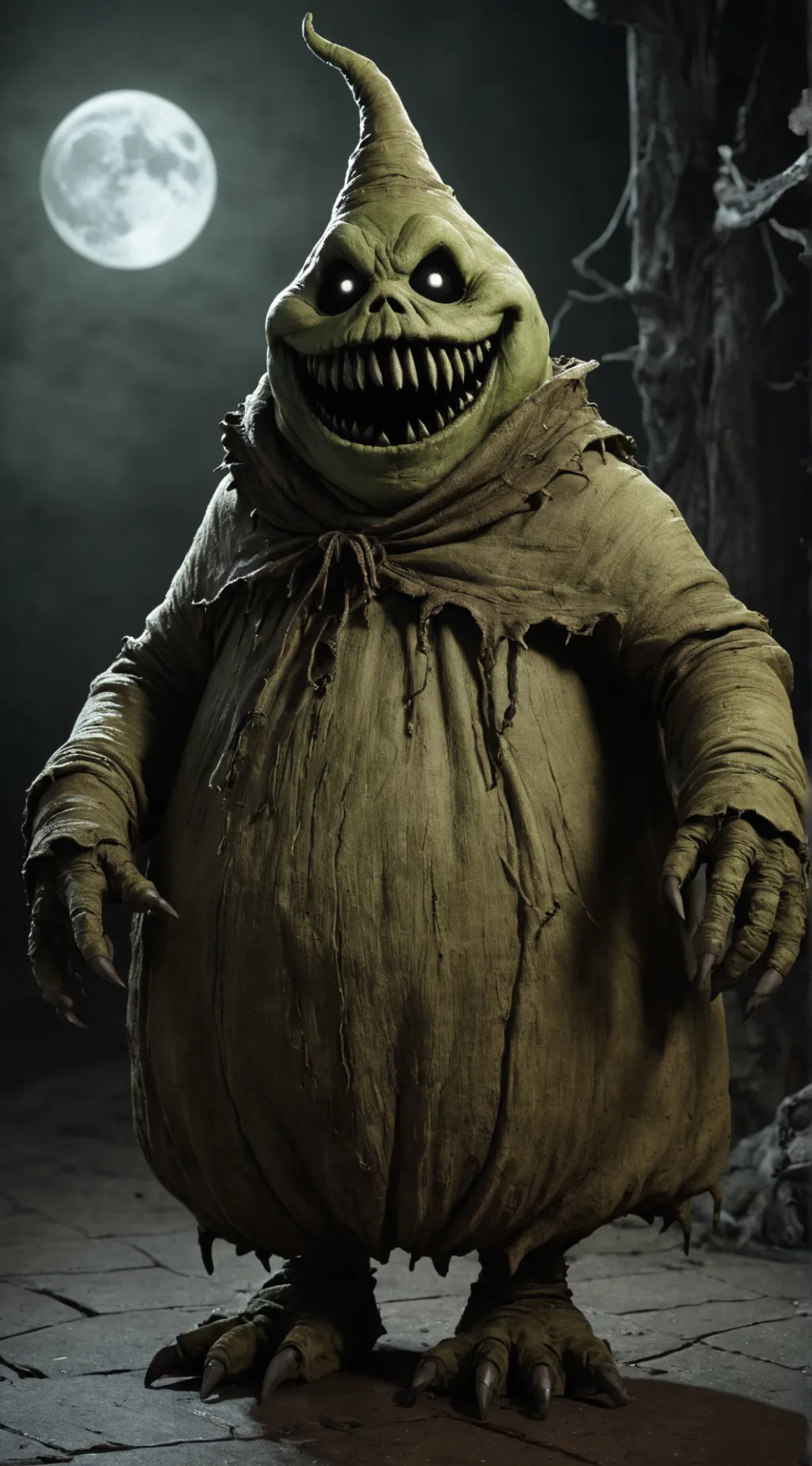 ai character: OOGIE BOOGEH background