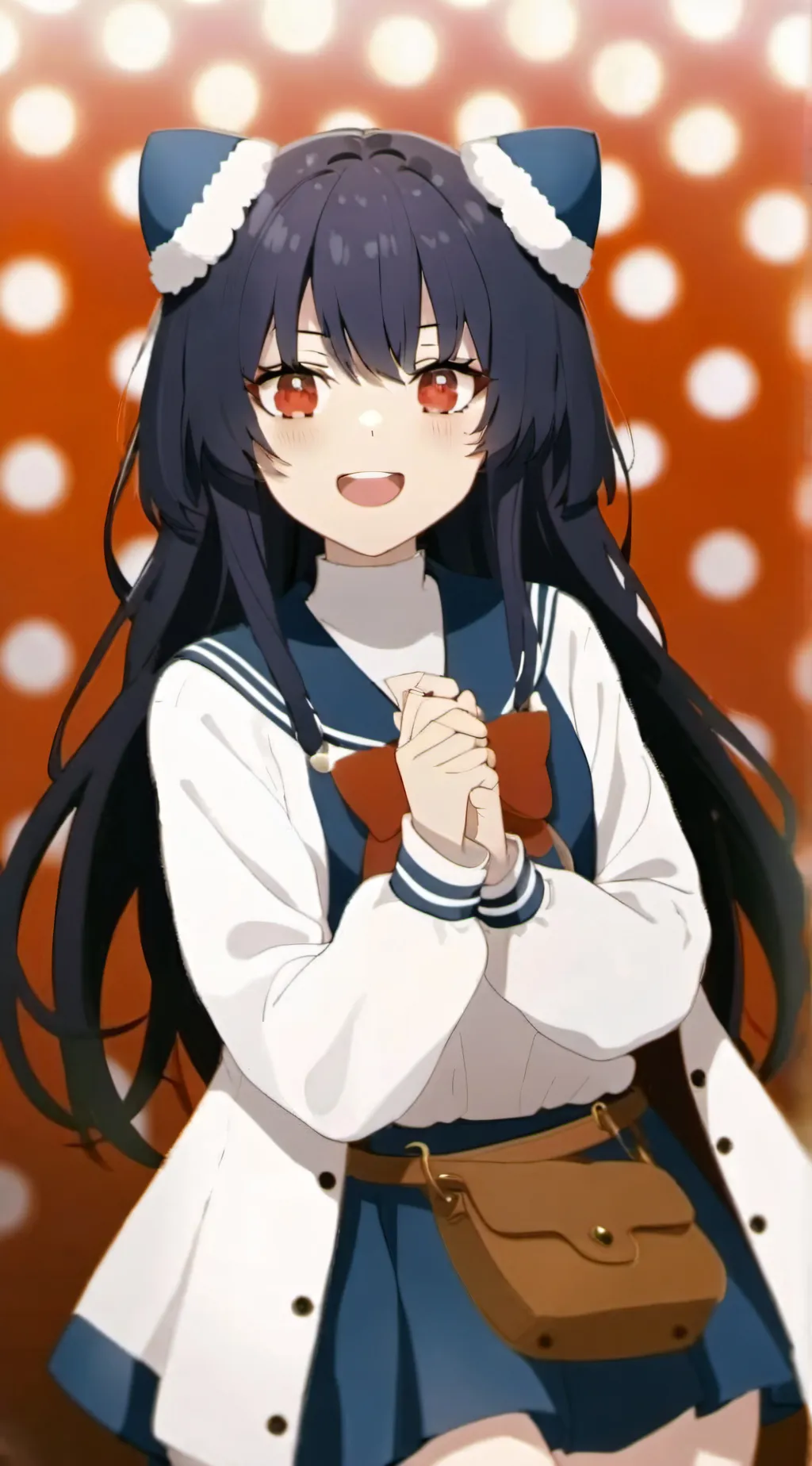 ai character: Luna background