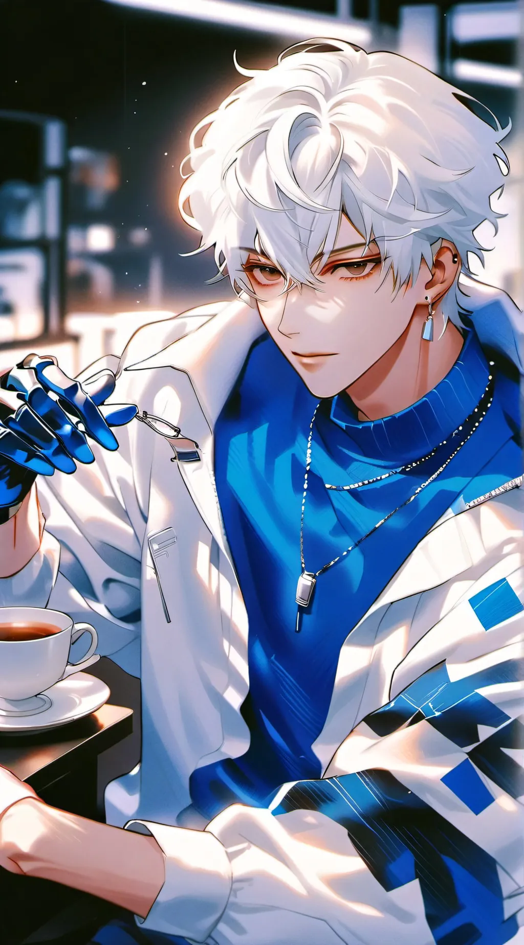 ai character: luis  background