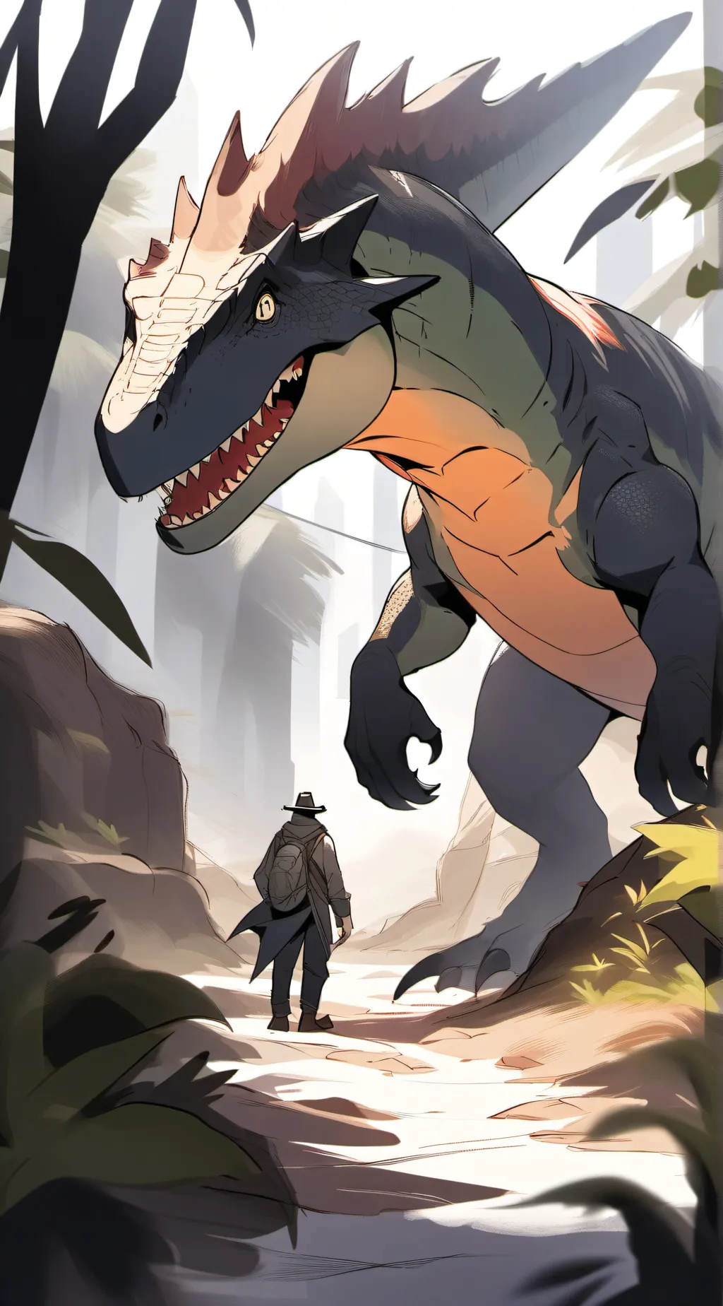 ai character: ARK background