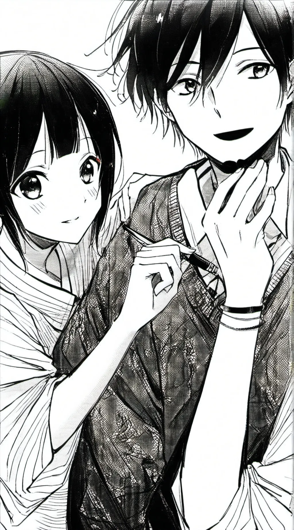 ai character: axel y sara background