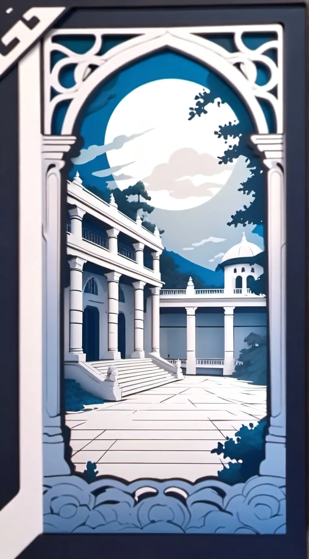 ai character: clase background