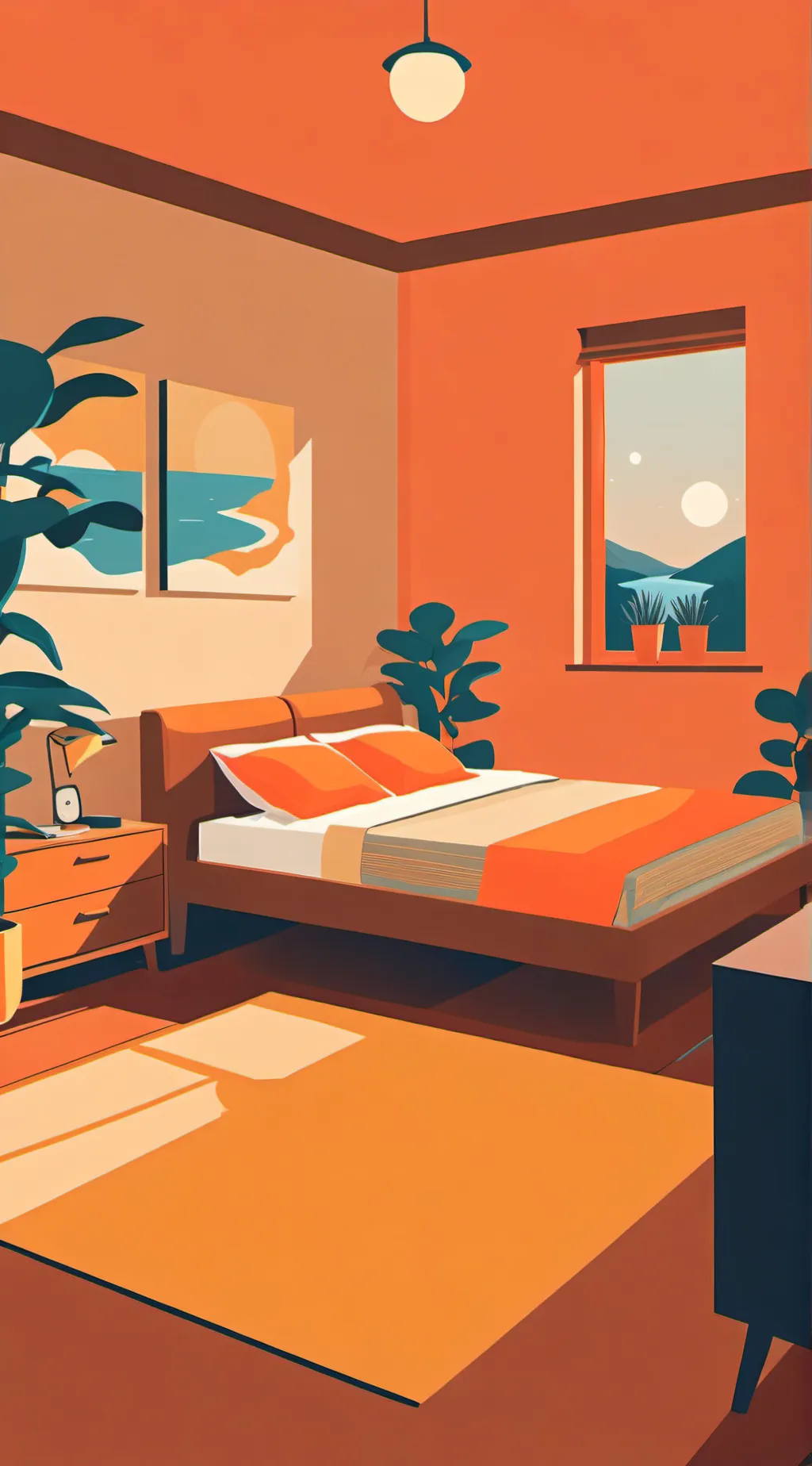 ai character: {Dorm rooms} background