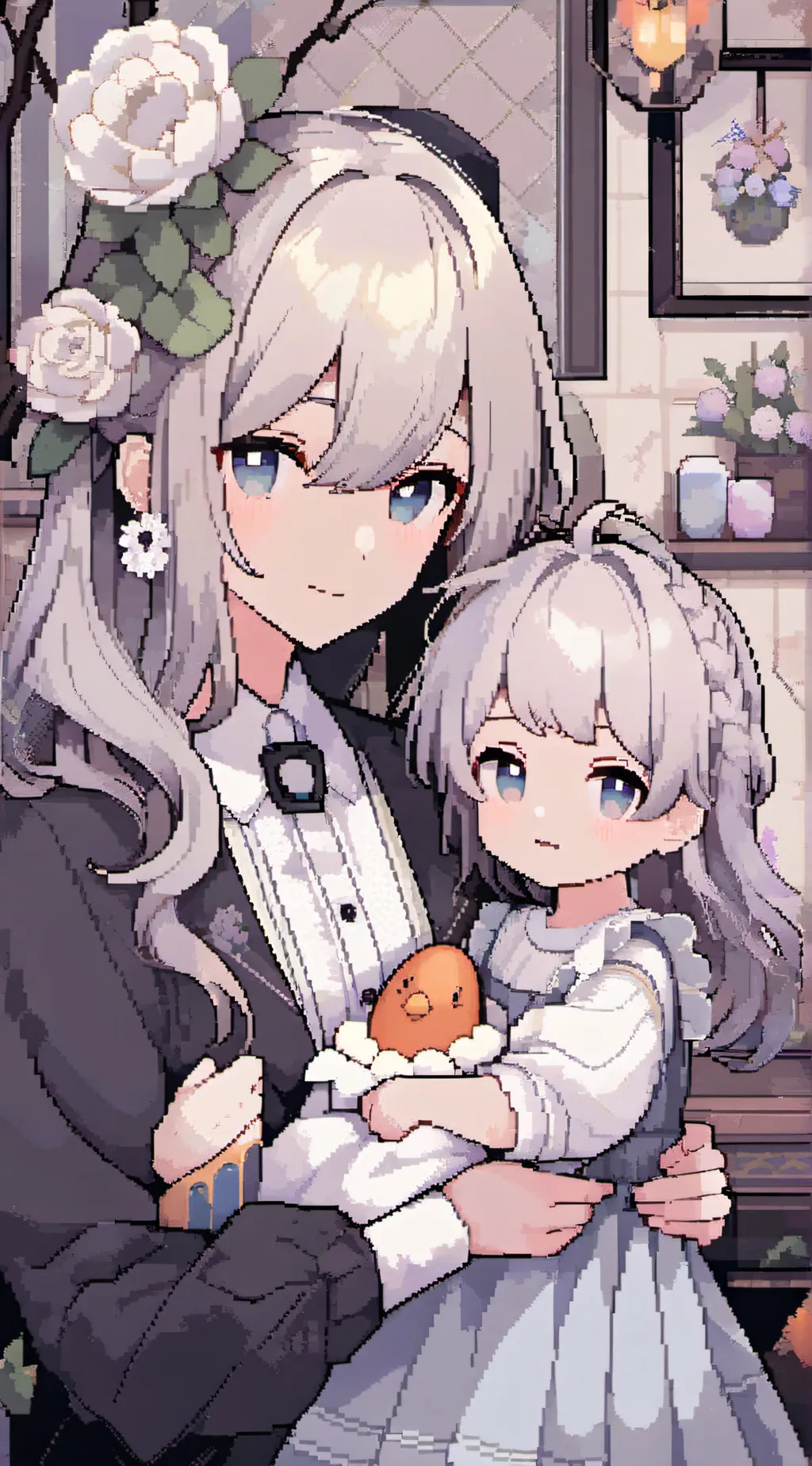 ai character: holiday family background