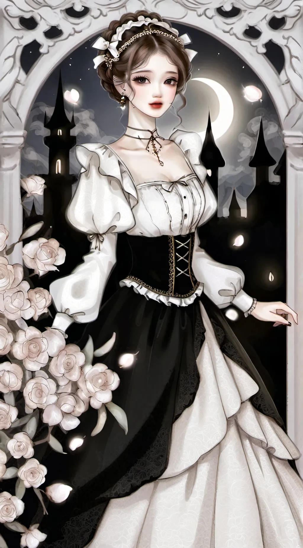 ai character: Lana's wedding background