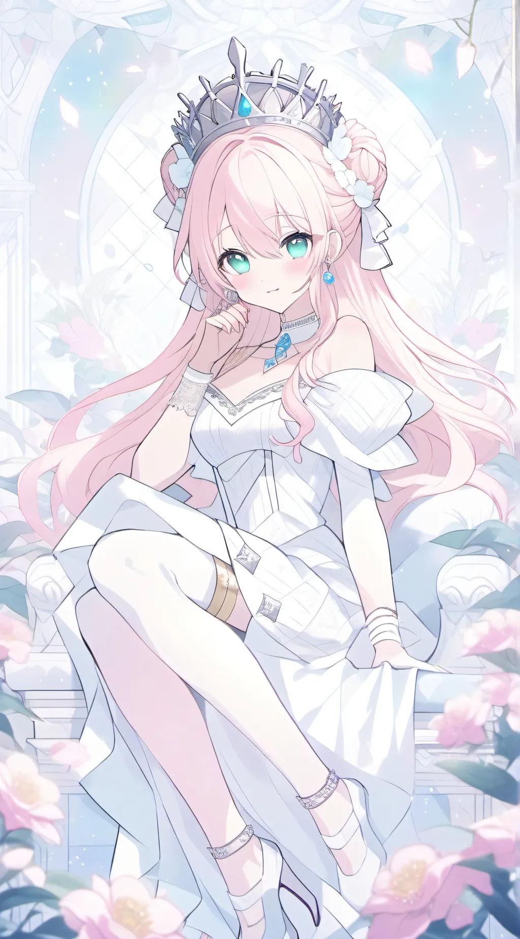 ai character: lily background