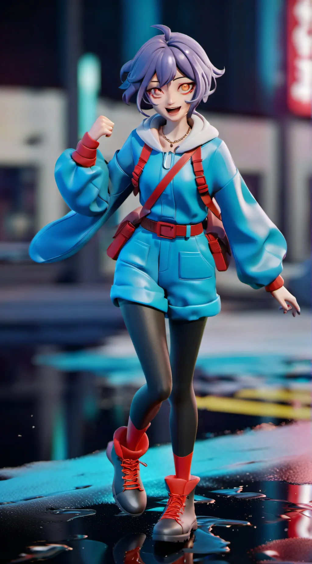 ai character: Music  background