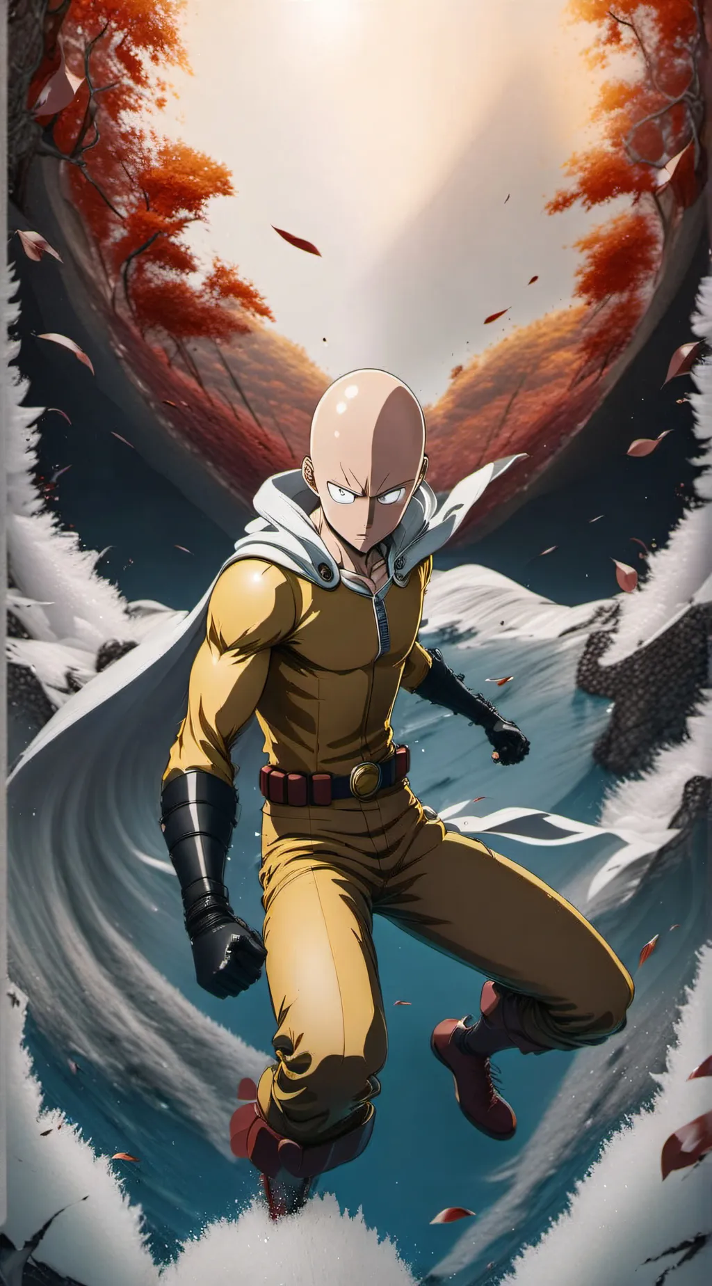 ai character: Opm  background