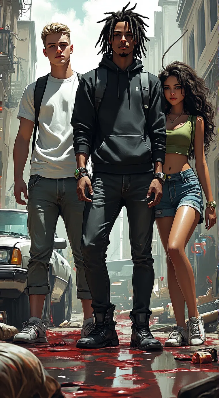 ai character: Left for the dead background