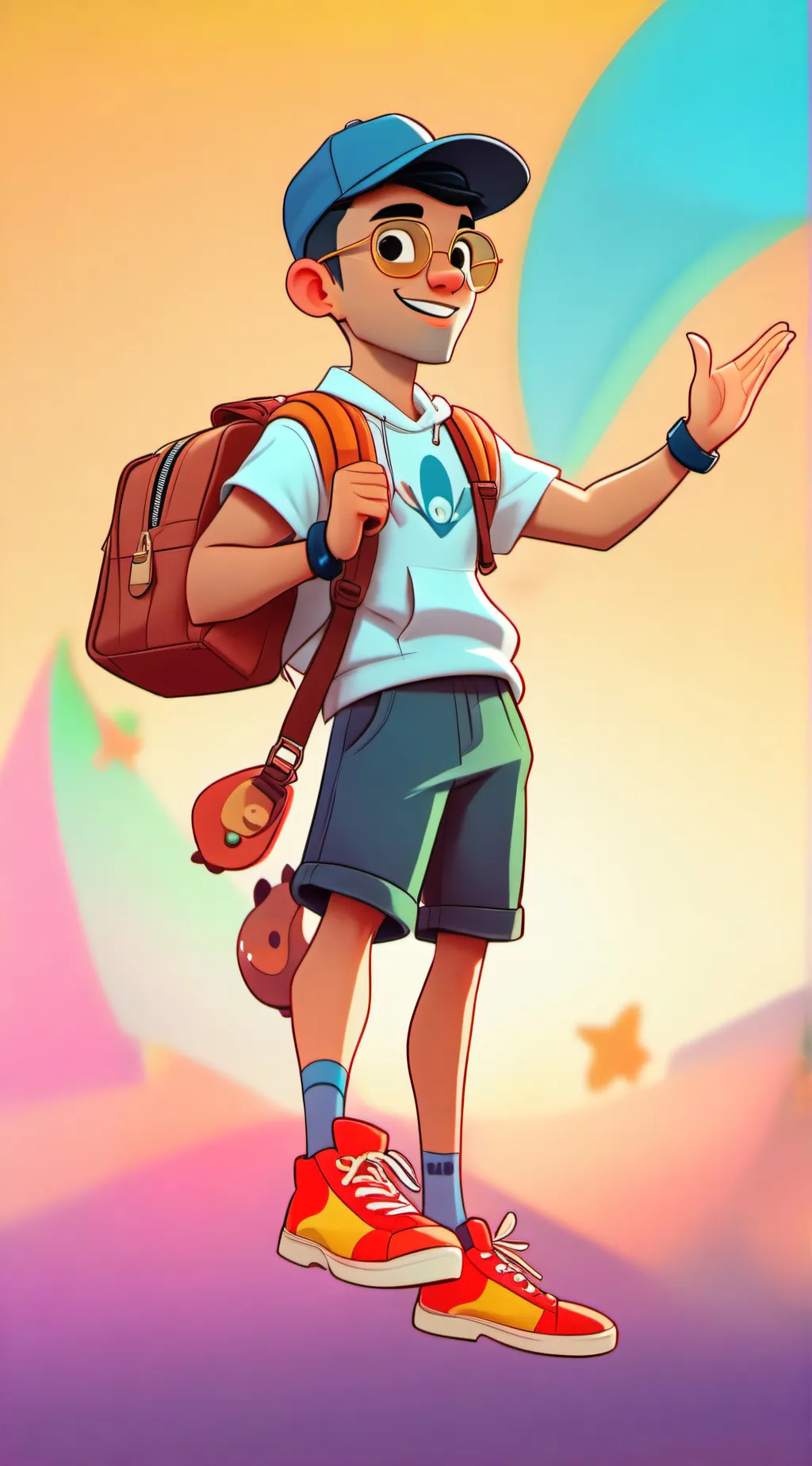 ai character: last minit background