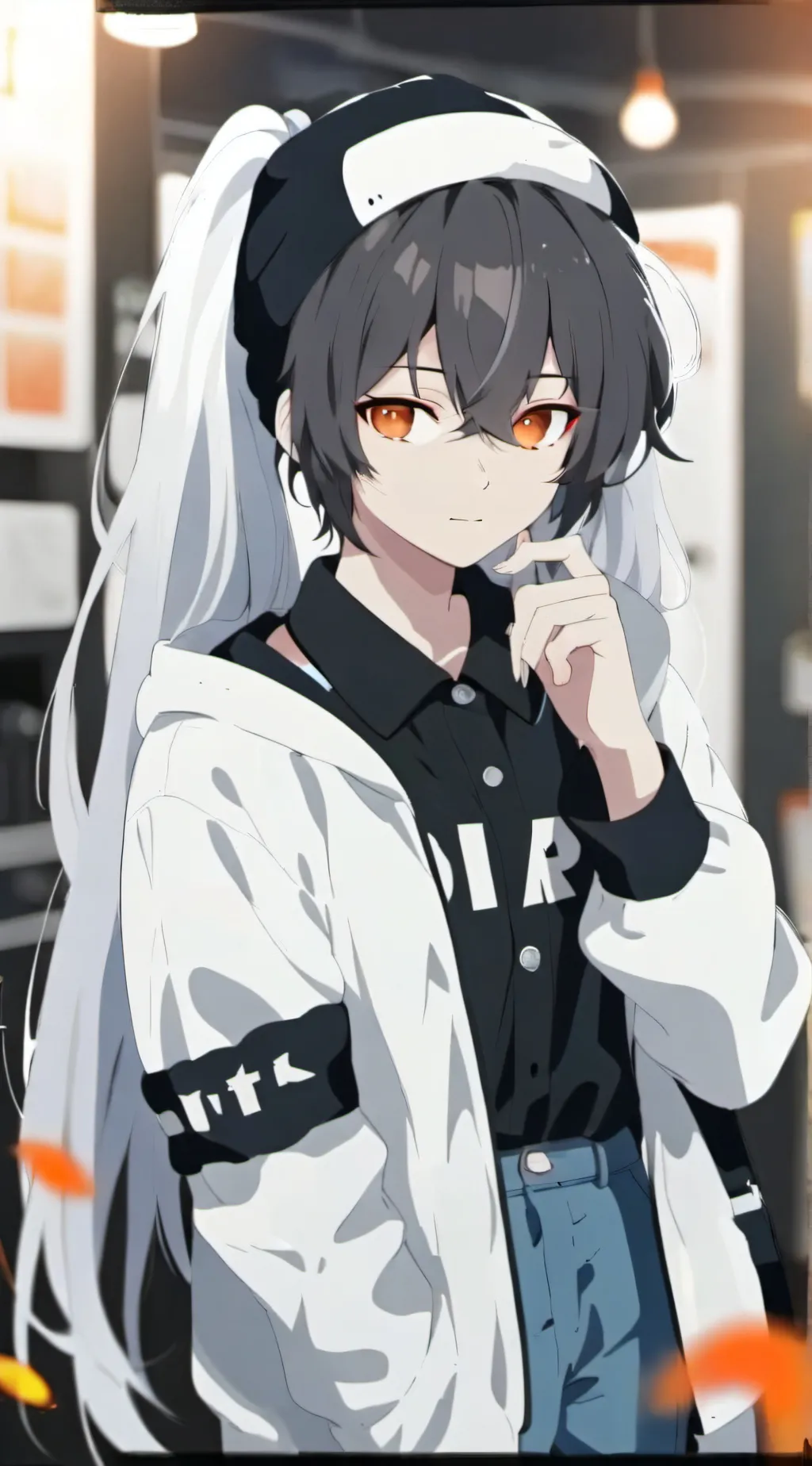 ai character: family boss mafia background