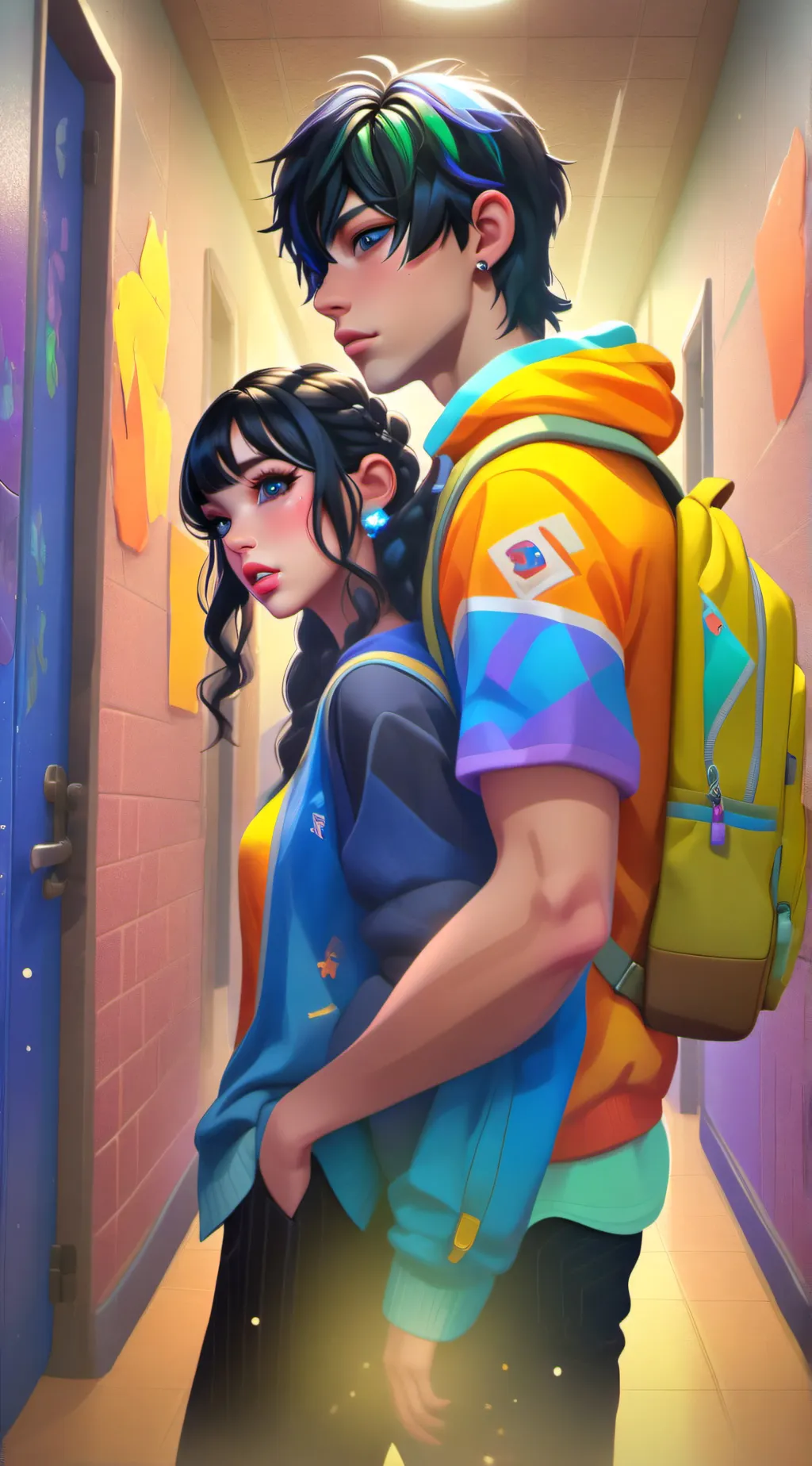 ai character: Kenzie&Zayden&bros background