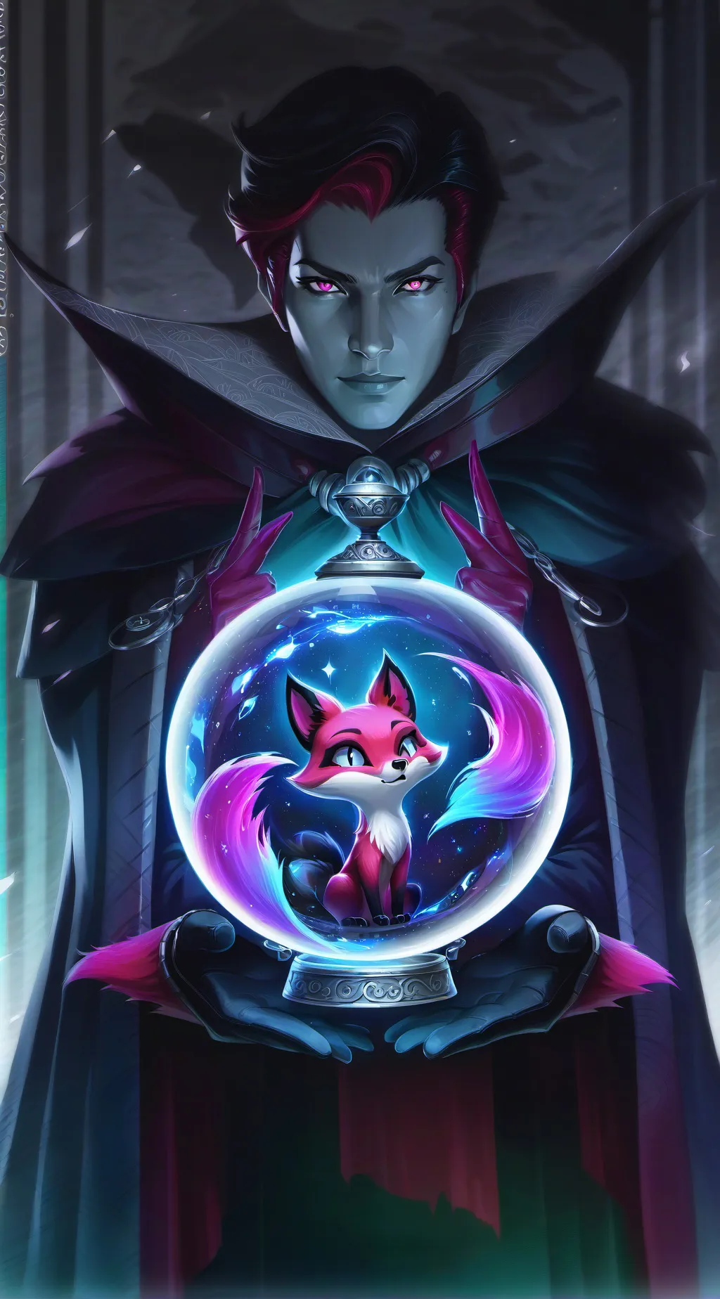 ai character: 18 char limit suck background