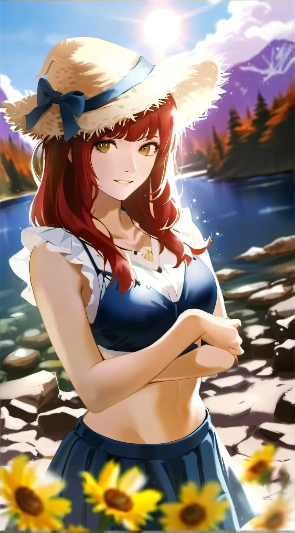 ai character: Melissa  background