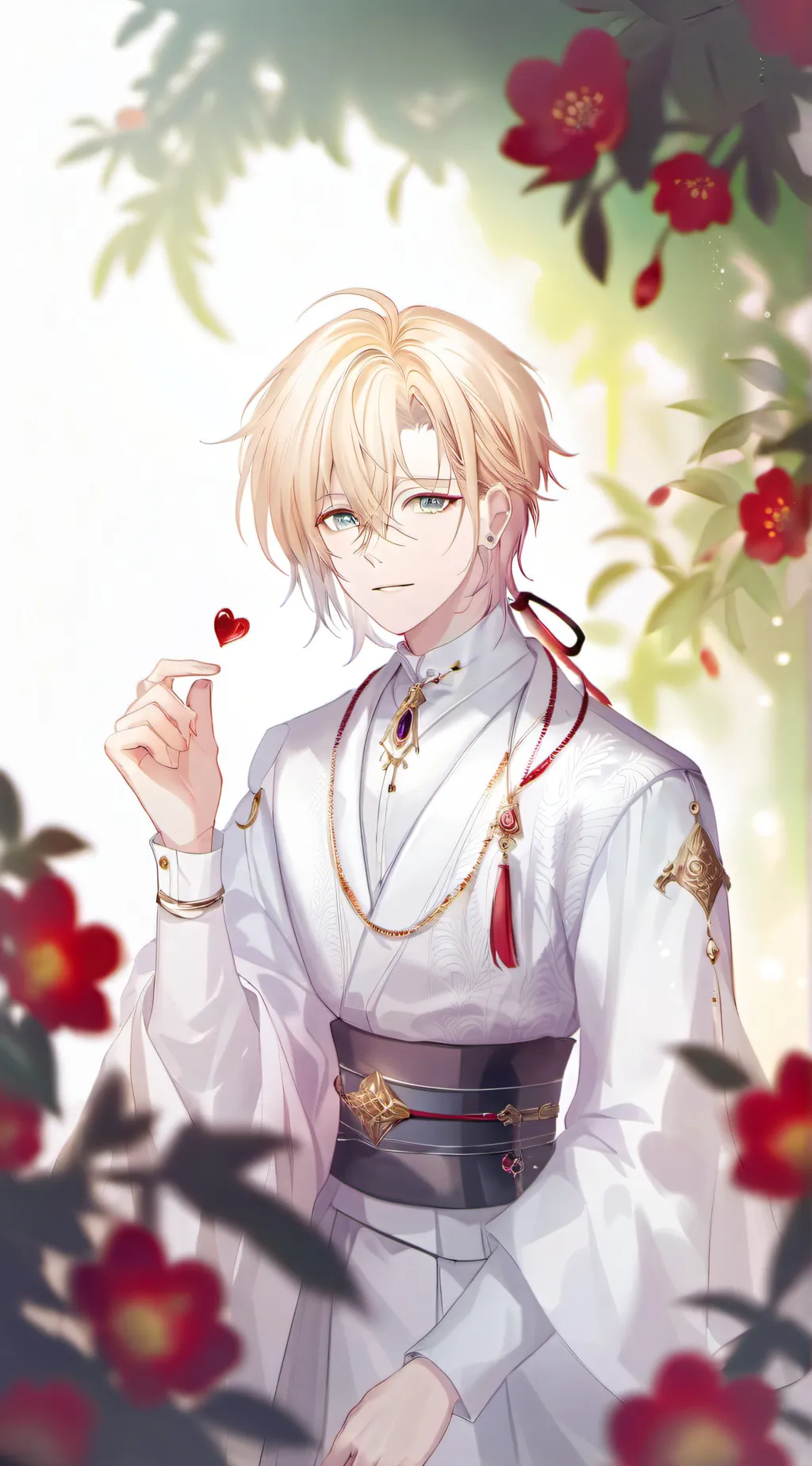 ai character: Yozaku  background