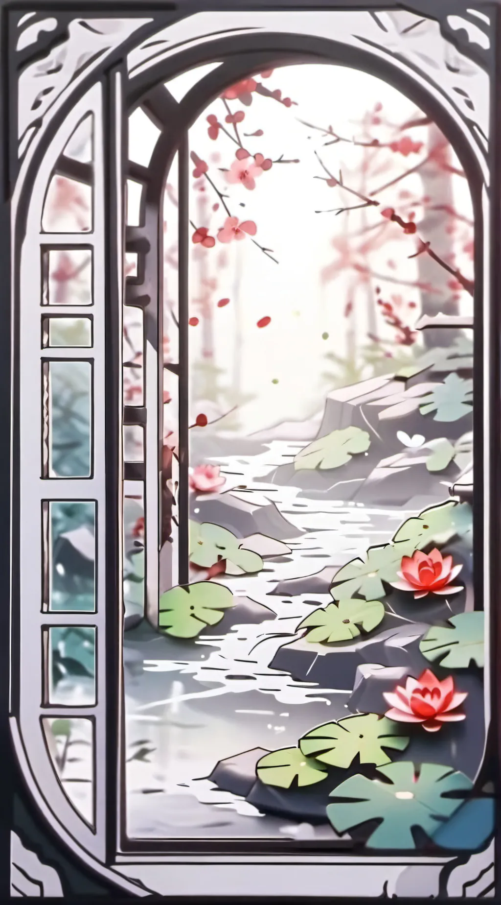 ai character: LOV sleepover background