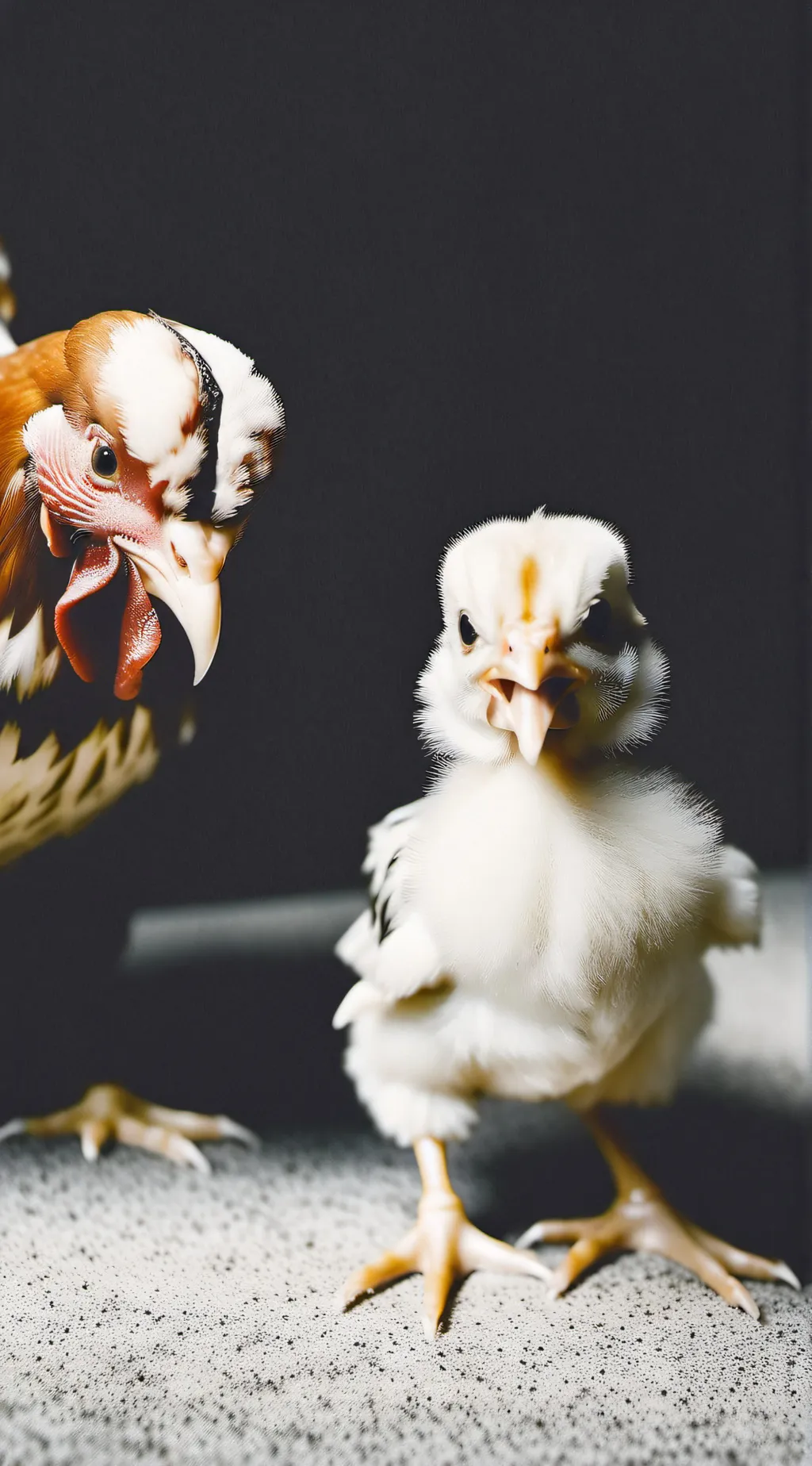 ai character: 🐔family background