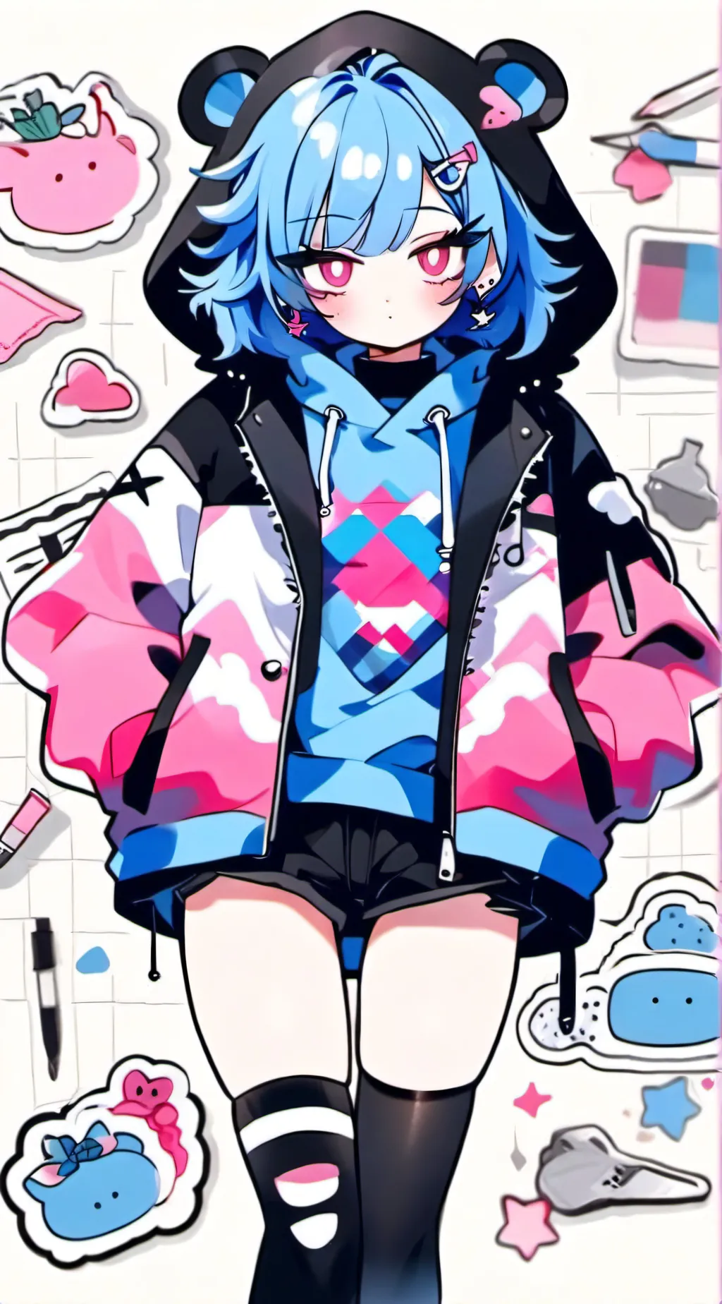 ai character: Jamie  background