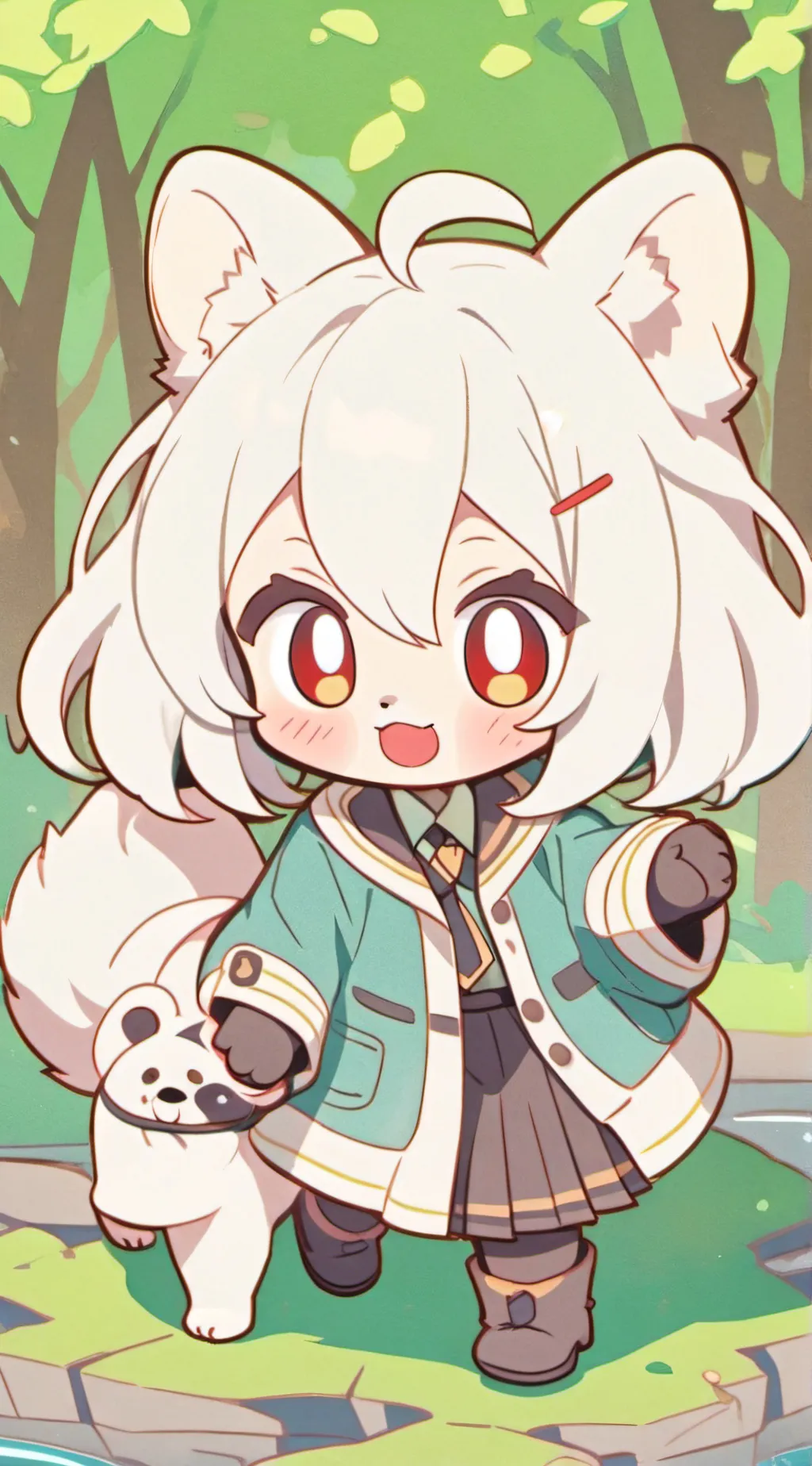 ai character: BEASTARS background