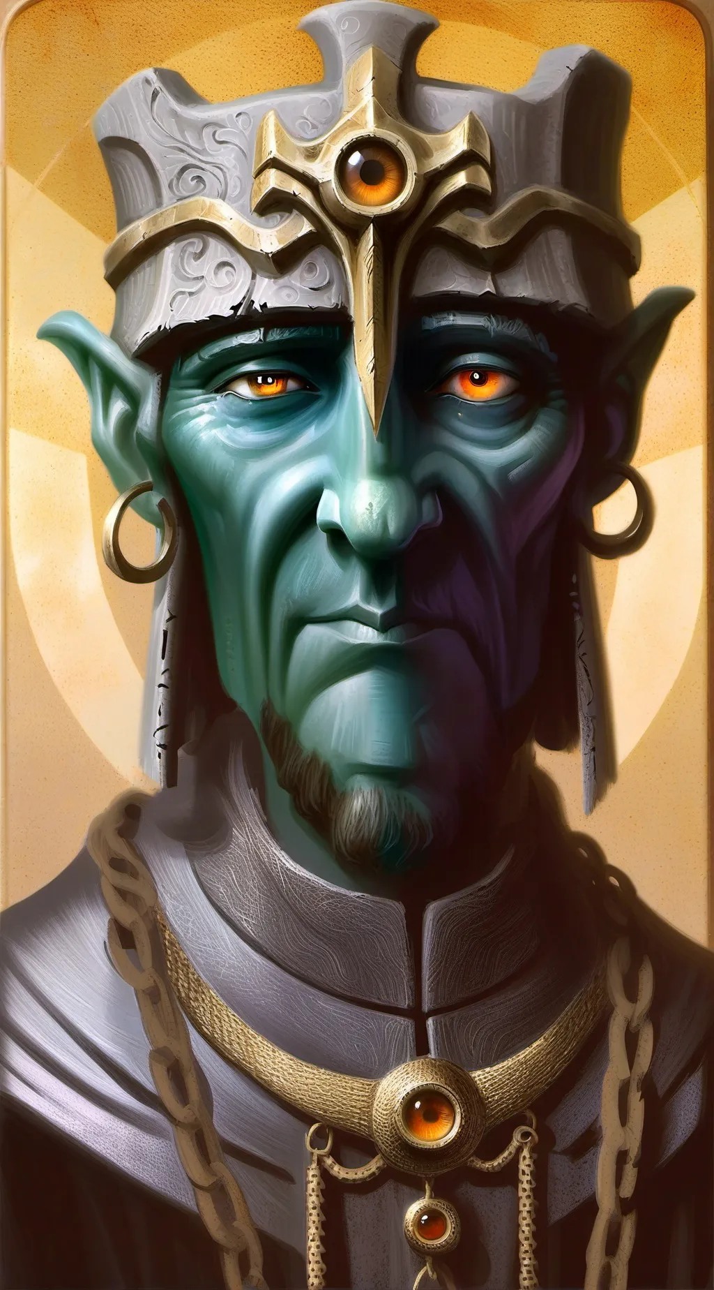 ai character: Addeus the Green background