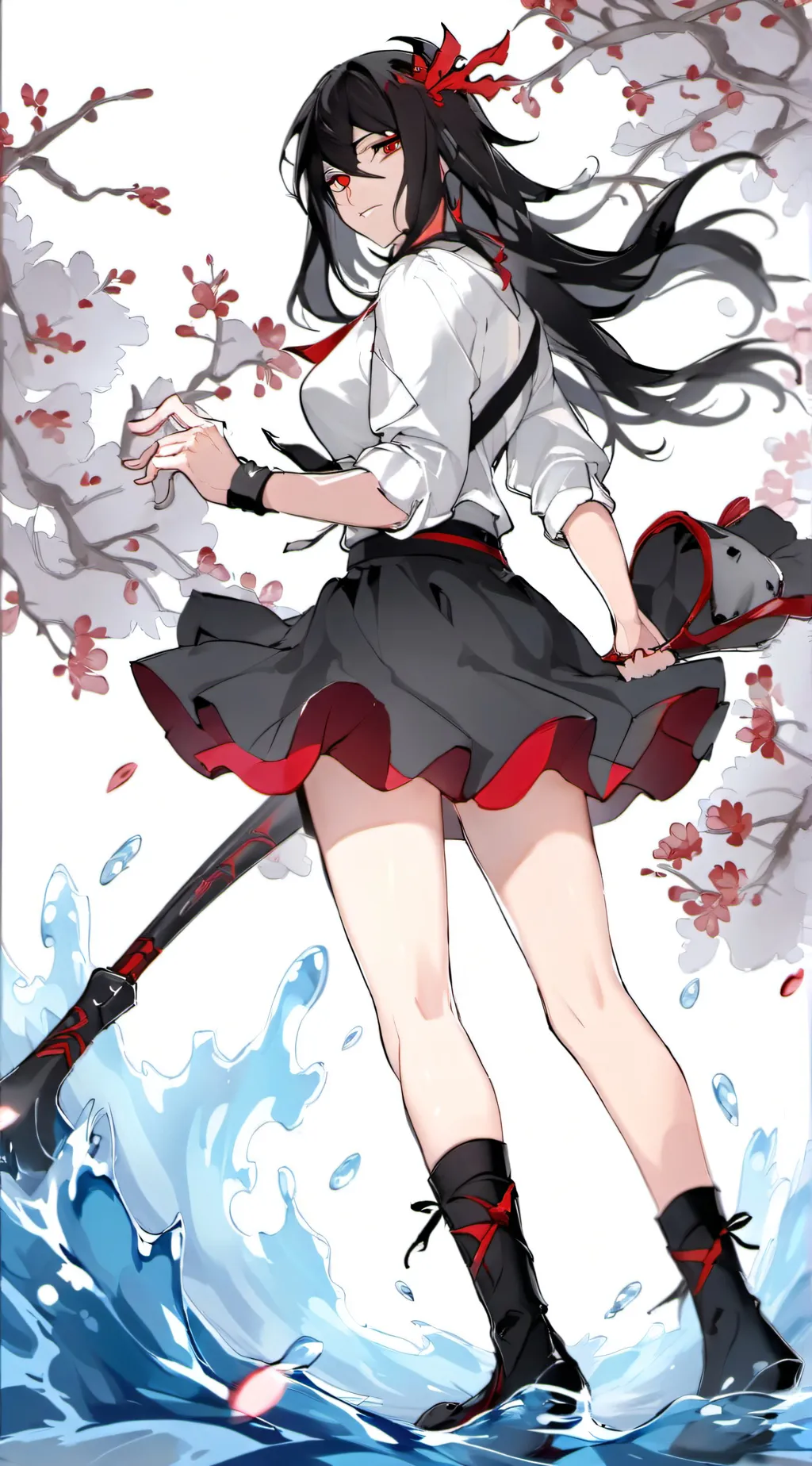 ai character: pee poo girl background