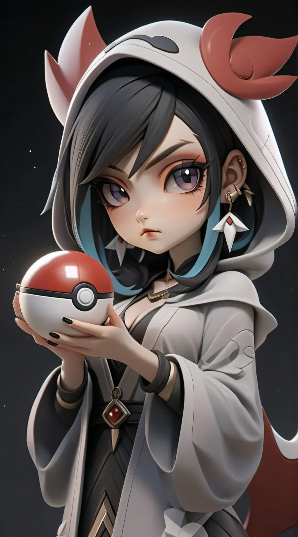 ai character: Aurora background