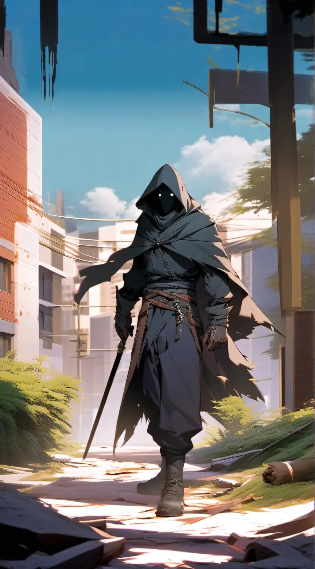 ai character: King of evil background